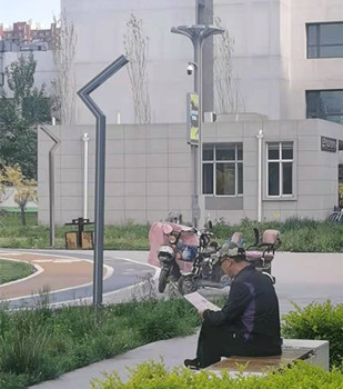 了字形路燈，鋁型材路燈